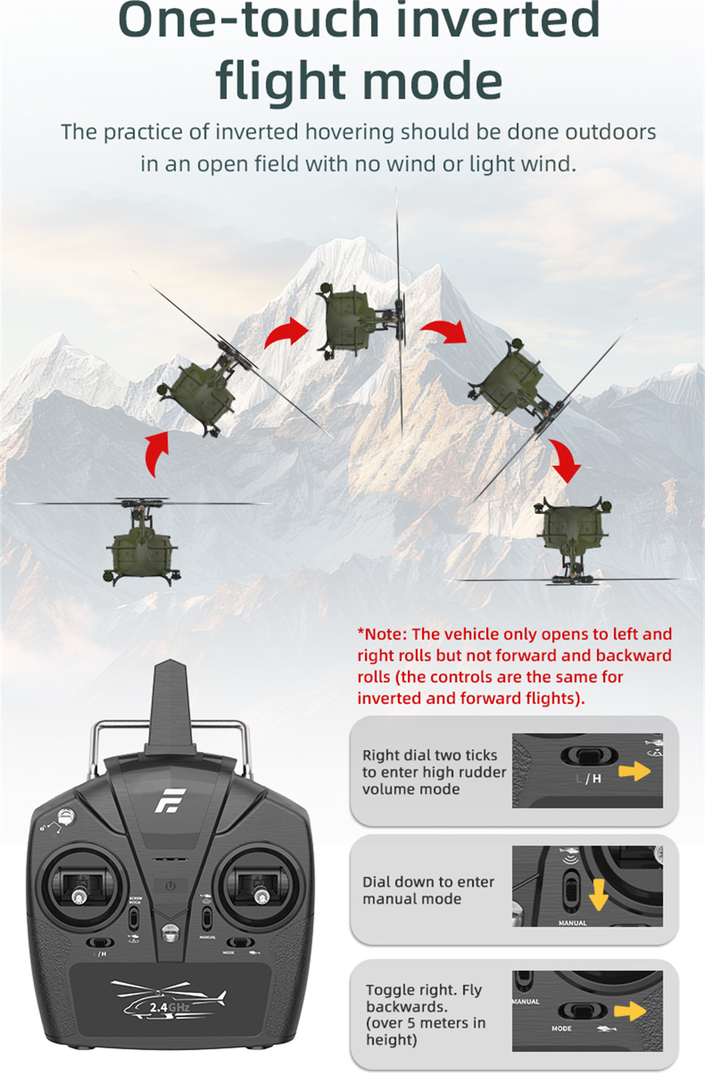 Jeder-E190-134-UH-1-HUEY-Maszligstab-24G-6CH-Houmlhenhaltung-optische-Flusspositionierung-dualer-buu-2023374-11